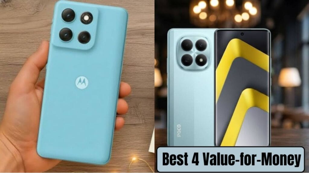 Best 4 Value-for-Money Smartphones Below