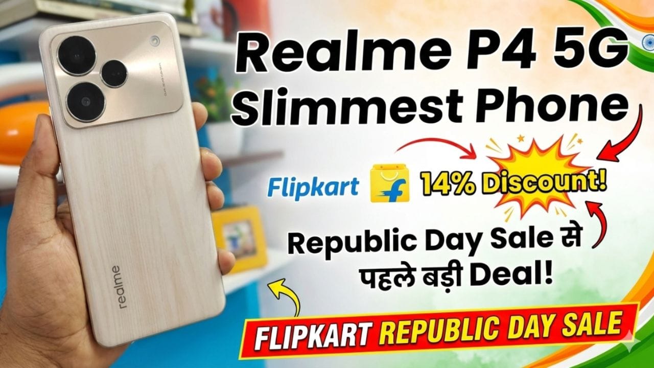 Realme P4 5G Slimmest Phone